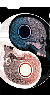 cover yin e yang skull edition