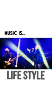 cover Music is life style