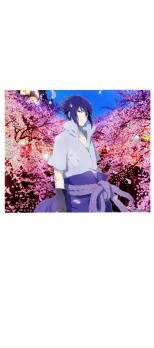 cover Sasuke theme sakura