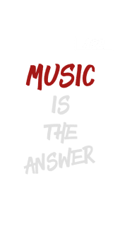 cover Music Is The Answer Phone Cover