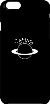 cover black cover whit saturn