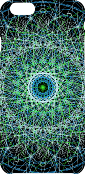 cover Radial blue and green