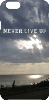 cover Never give up 
