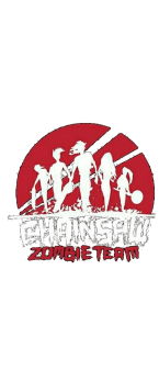 cover the chainsaw zombie team tshirt