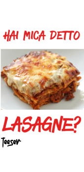 cover Cover/T-shirt/felpa LASAGNE