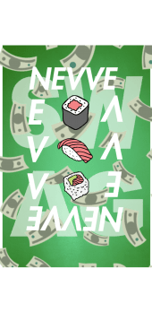 cover Nevve - Swag, Sushi, Money