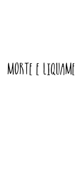 cover morte e liquame