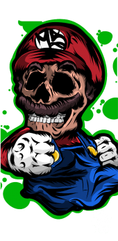 cover Skull Mario
