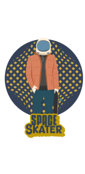 cover Space Skater 