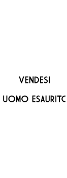 cover VENDESI UOMO ESAURITO