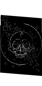 cover Abstract Space Skull