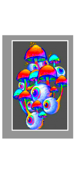 cover Trippy Mushroom Eyes