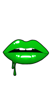cover Lips Green