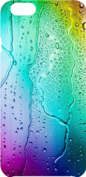 cover cover arcobaleno effetto pioggia