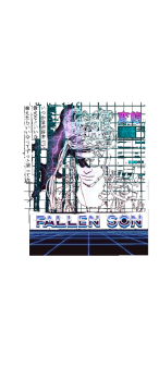 cover FALLEN SON - Cyberpunk t-shirt