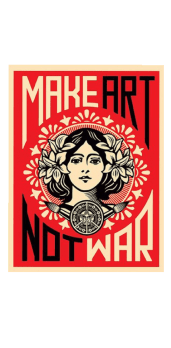 cover Cover Make art not war