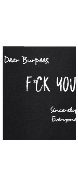 cover F*ck Burpees