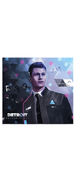 cover CONNOR DETROIT BECOME HUMAN