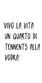 cover Tennent's & Vodka