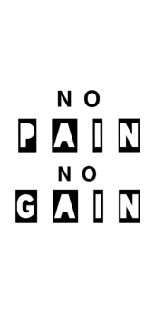 cover NO PAIN NO GAIN