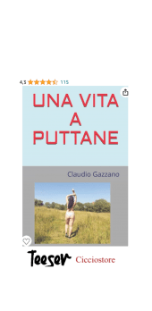 cover Una vita a puttane 