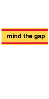 cover mind the gap!