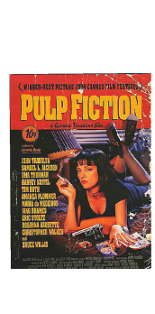 cover Pulp fiction t shirth