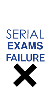 cover serial exams failure