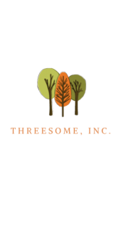 cover Threesome, Inc. • Fake Logo