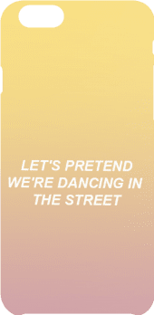 cover let's pretend we're dancing in the street