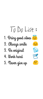 cover To do list