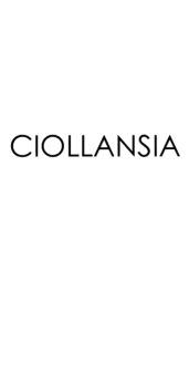 cover ciollansia white