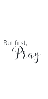 cover but first, pray