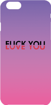 cover Fuck you/ Love you