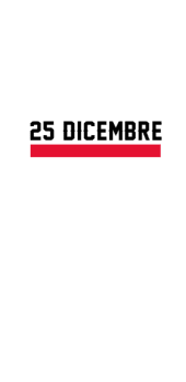 cover 25 Dicembre t-shirt