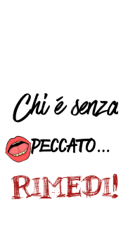 cover Chi é senza peccato.. RIMEDI!!! 