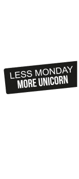 cover Less Monday More Unicorn T-shirt