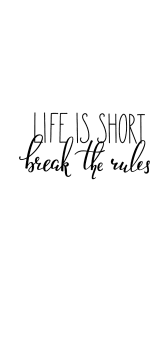 cover Life is short T-shirt