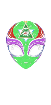 cover alien t-shirt