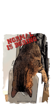 cover #2 Normal is Boring by Otto