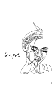 cover 'be a poet' by letigiovax