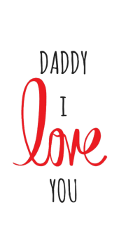 cover daddy I love you