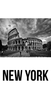 cover city change Rome-NewYork