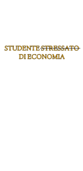 cover STUDENTE STRESSATO DI ECONOMIA