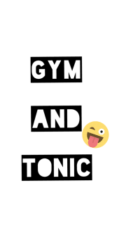 cover GYM AND TONIC