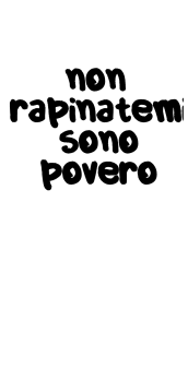 cover non rapinatemi