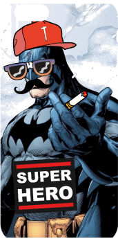 cover Batman repper hero