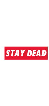 cover Stay dead