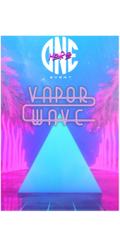 cover vaporwave from ONEMORE EVENT