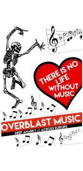 cover Overblast There is no life without music